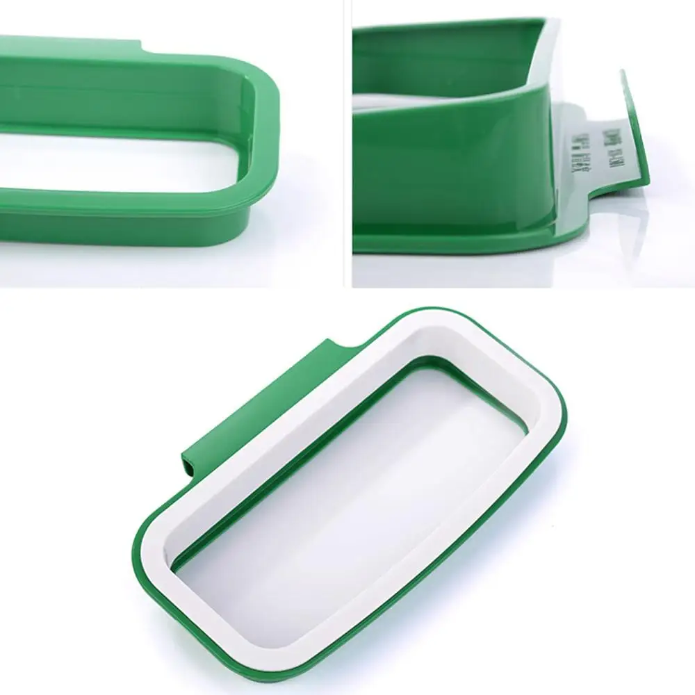 

Cupboard Door Hanging Trash Storage Rack Garbage Can Holder Hanging Kitchen Cabinet Garbage Stander Storage Kitchen Trash Rack
