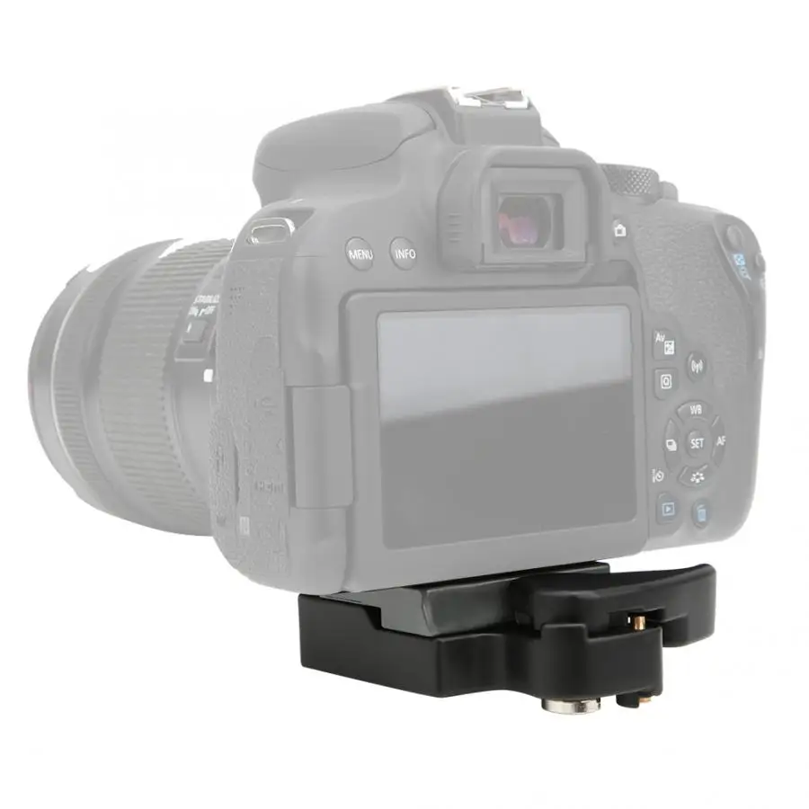 Шаровая Головка из алюминиевого сплава БЫСТРОРАЗЪЕМНАЯ пластина зажим адаптер