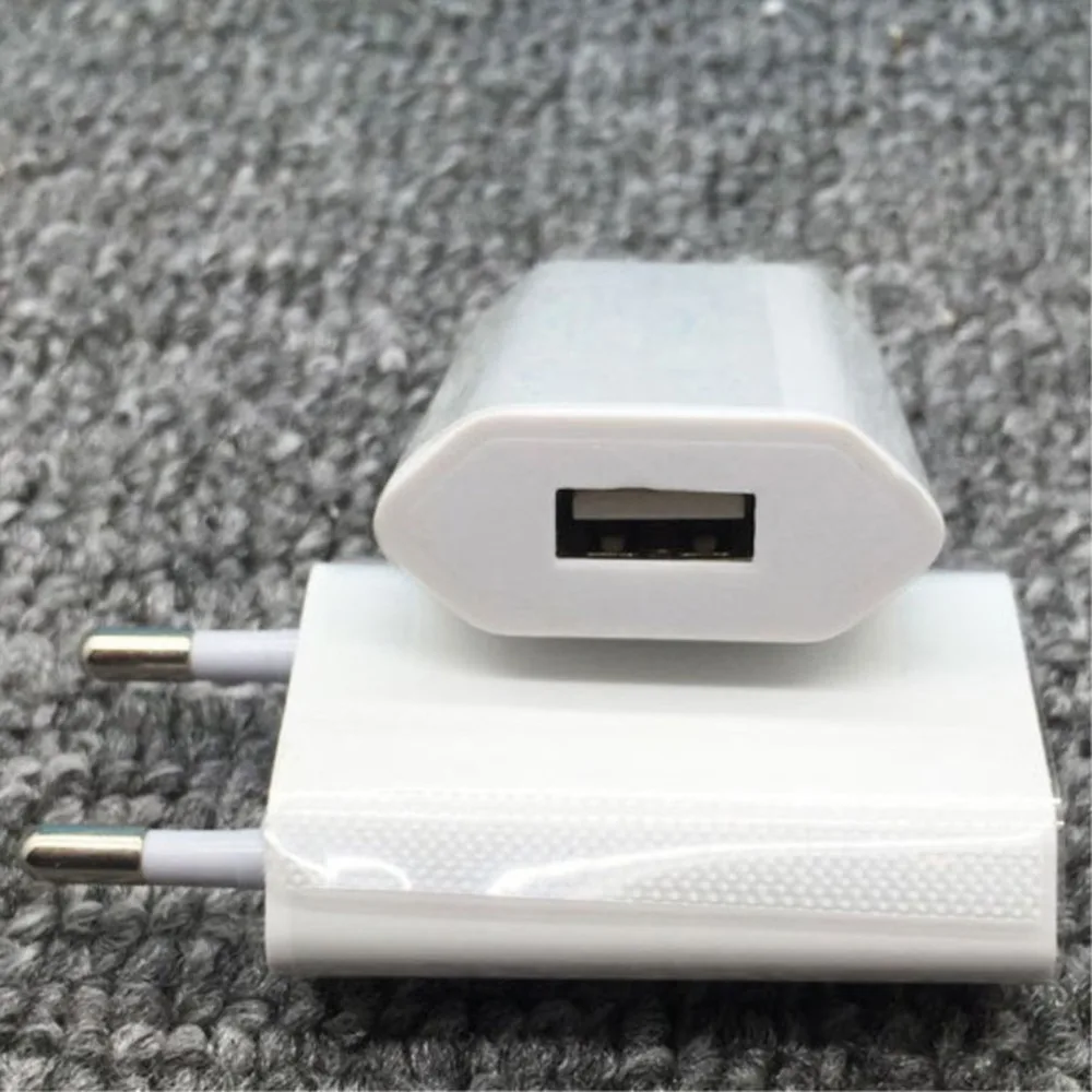USB настенное зарядное устройство адаптер 5 в 1A один порт быстрое гнездо куб для