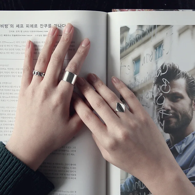 Женское кольцо из серебра 925 пробы с изменяемым размером|Кольца| |