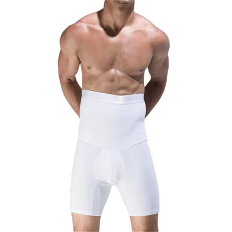 Для Мужчин Body Shaper для похудения Управление трусы моделирование Корректирующее