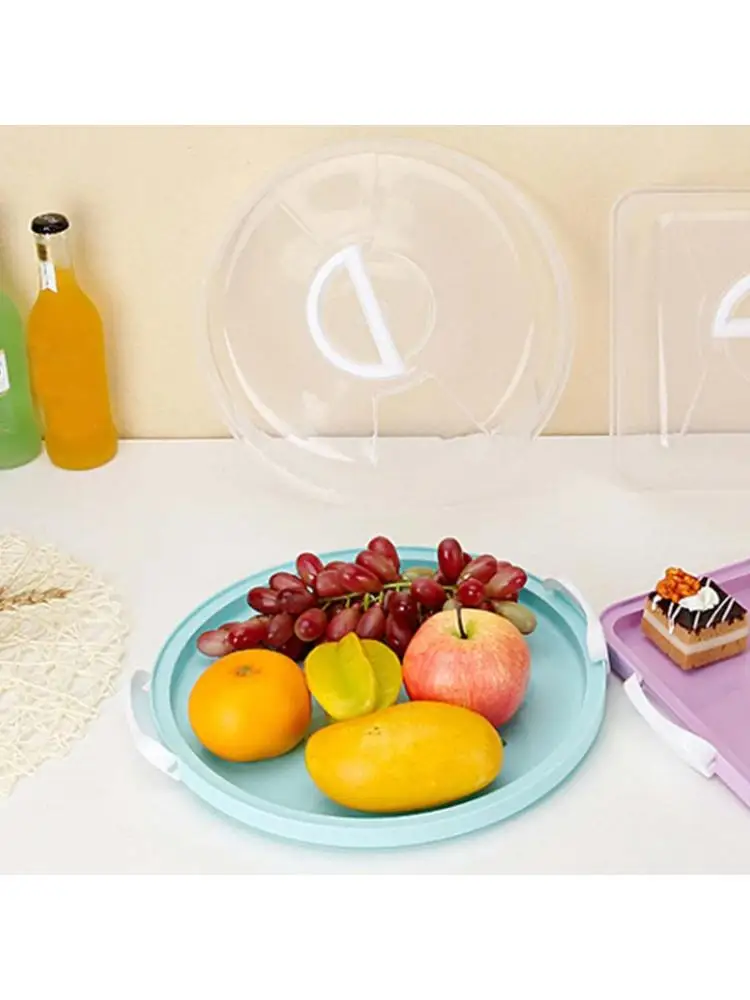 

Portable Plastic Round Cake Box Cupcake Dessert Container Case Sealing Handheld Dropshipping