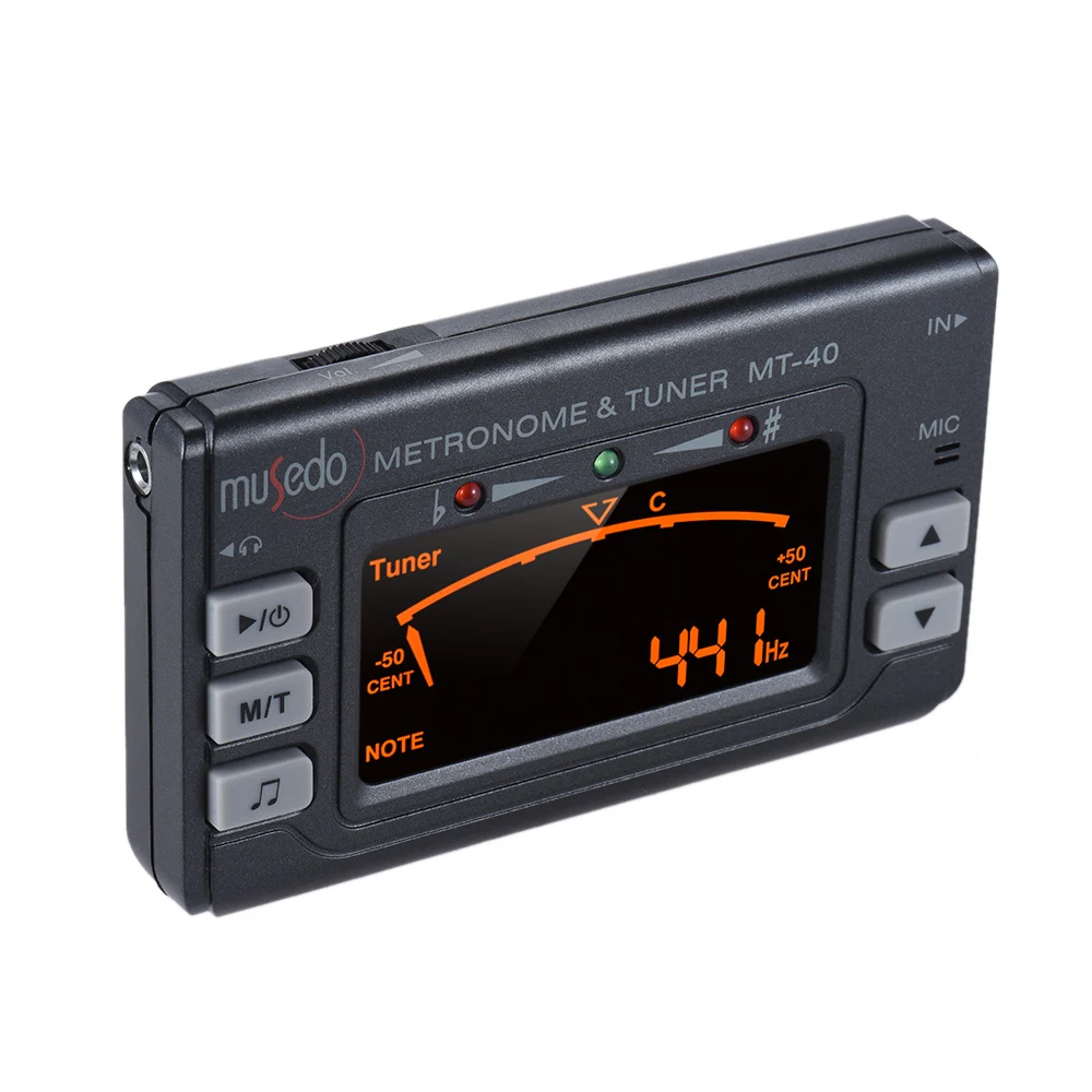 Портативный 3-в-1 метроном тюнер гитара тональный генератор для гитары бас