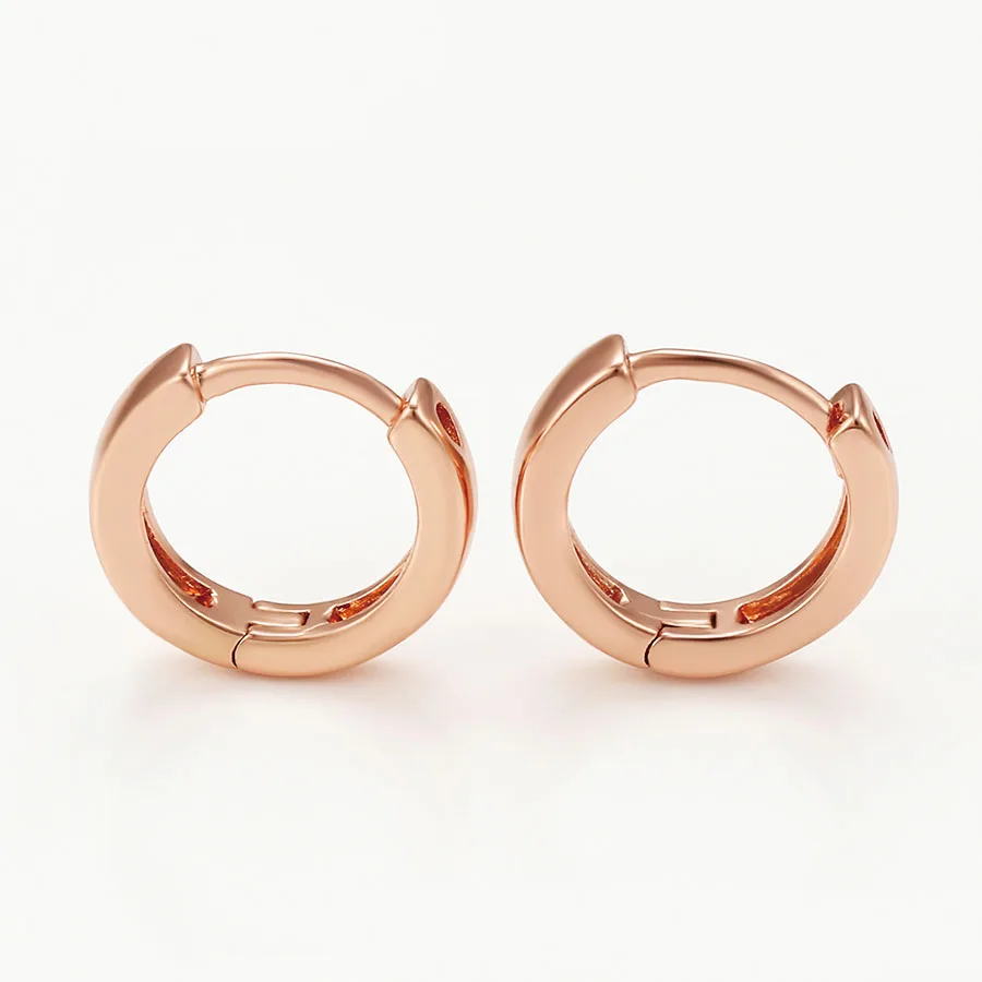 Золотистые серьги MxGxFam для женщин гладкий стиль лидер продаж Aliexpress не содержит