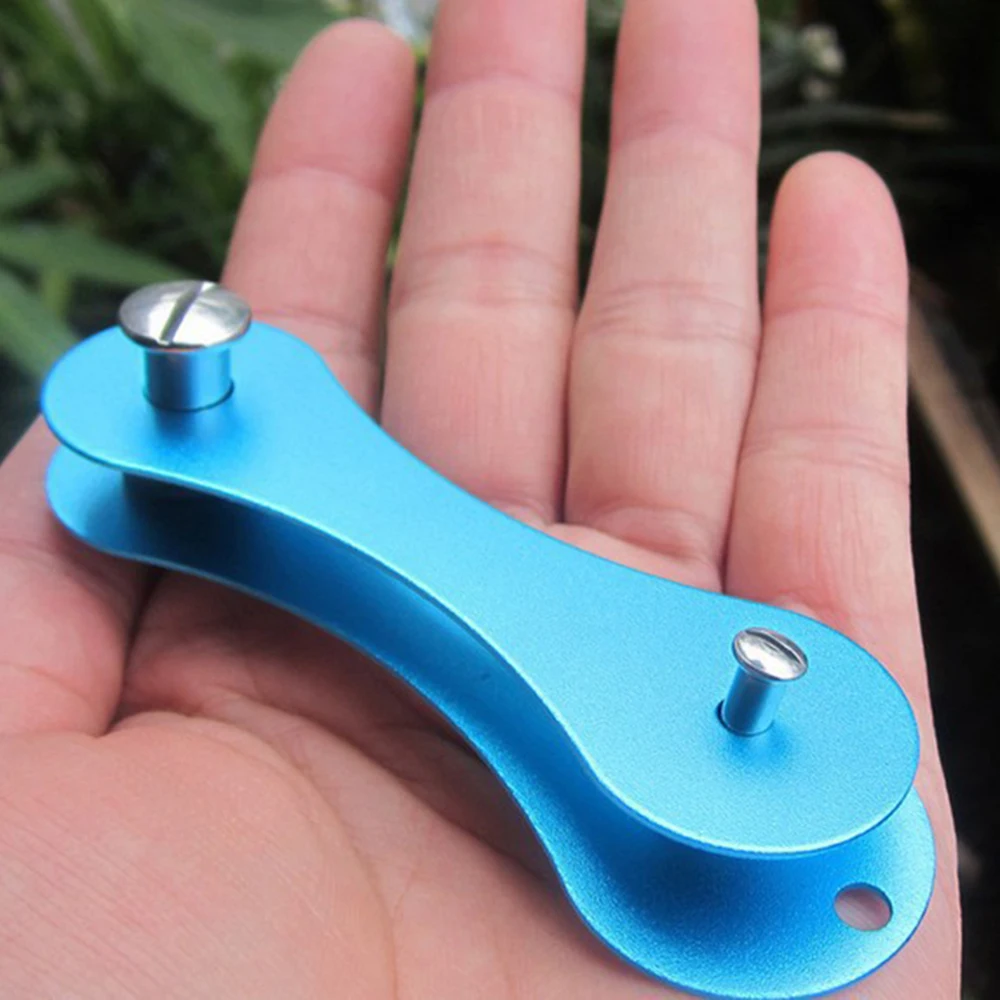 Зажим для ключей многофункциональный инструмент аксессуары из алюминиевого