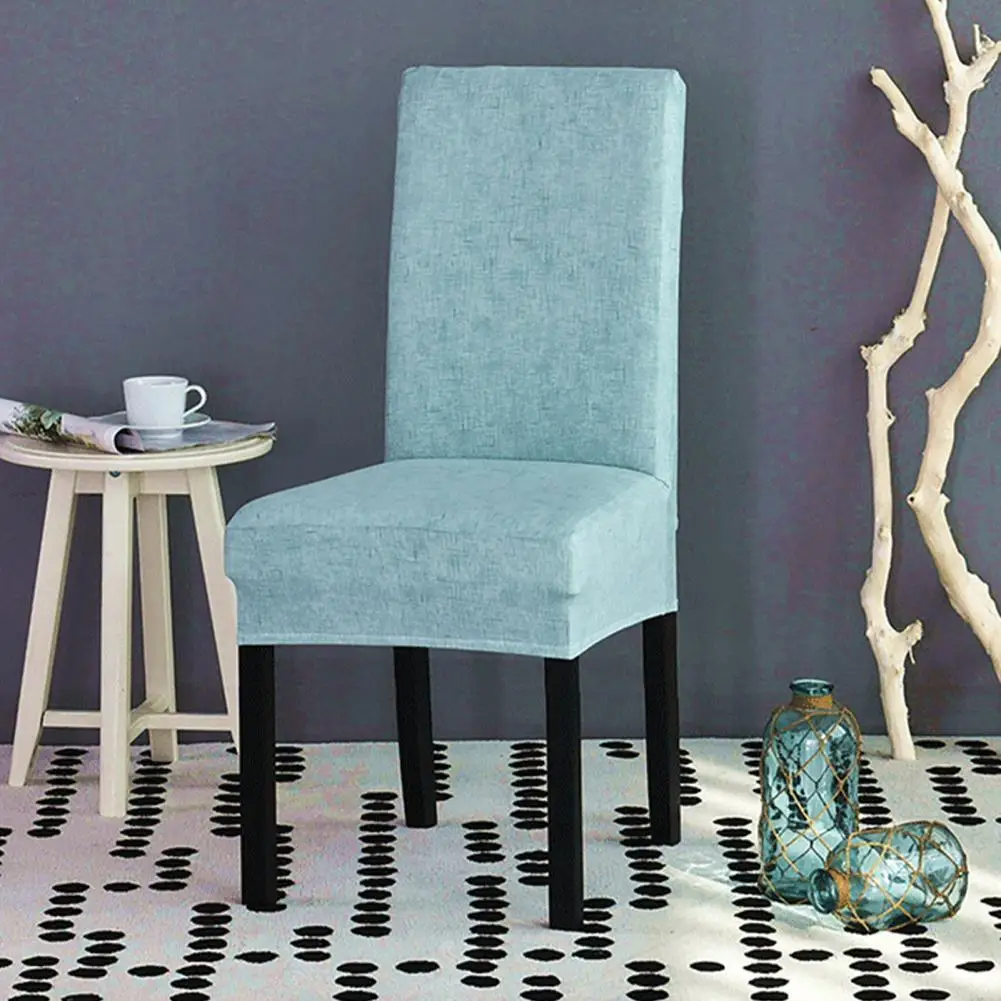 Чехол на стул съемный супер подходящий протектор стула для столовой из