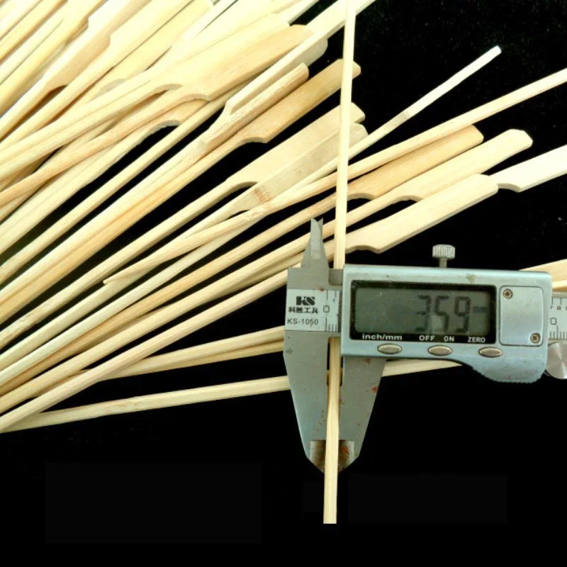 100 шт. бамбуковые шашлыки для барбекю вечерние принадлежности палочки