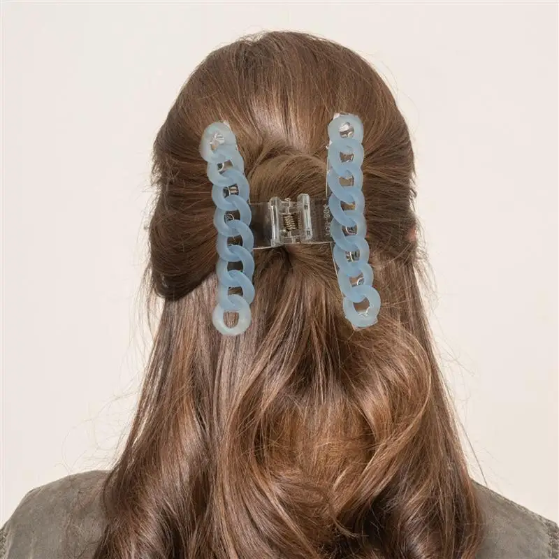 

1Pc Acrylic Hair Clip Hairpin Ponytail Holder Hair Claw Clamps Ponytail Hair Claw Clip Hair Accessories