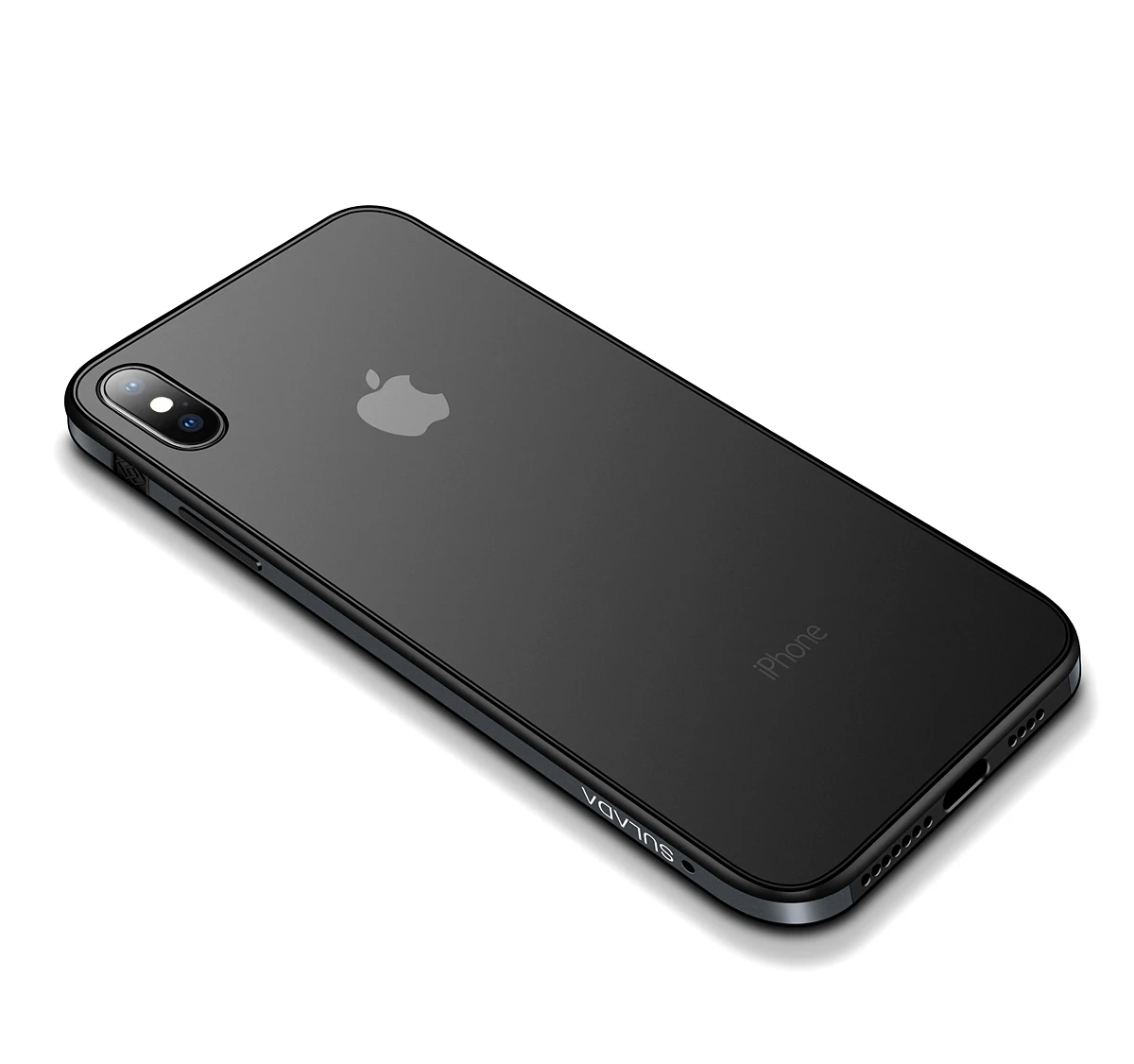 

Metal Frame Matte Phone Case For iPhone 11 Pro Max Ultra Thin Anti Fingerprint Translucent Protection Back Cases Cover