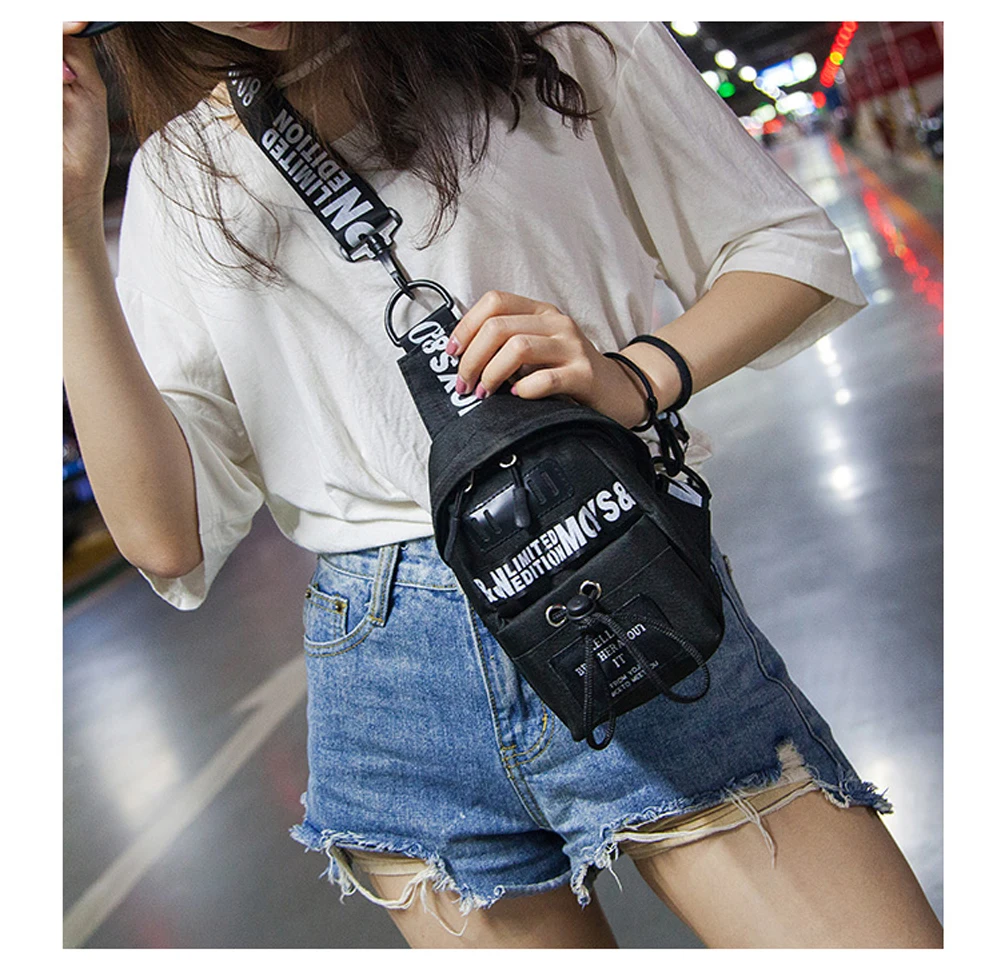Сумка поясная Женская с надписью для девочек | Багаж и сумки