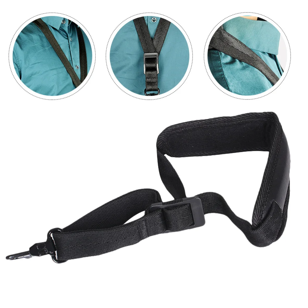 

1pc Saxophone Shoulder Strap Professional Adjustable Anti-skid Hook Sax Belt