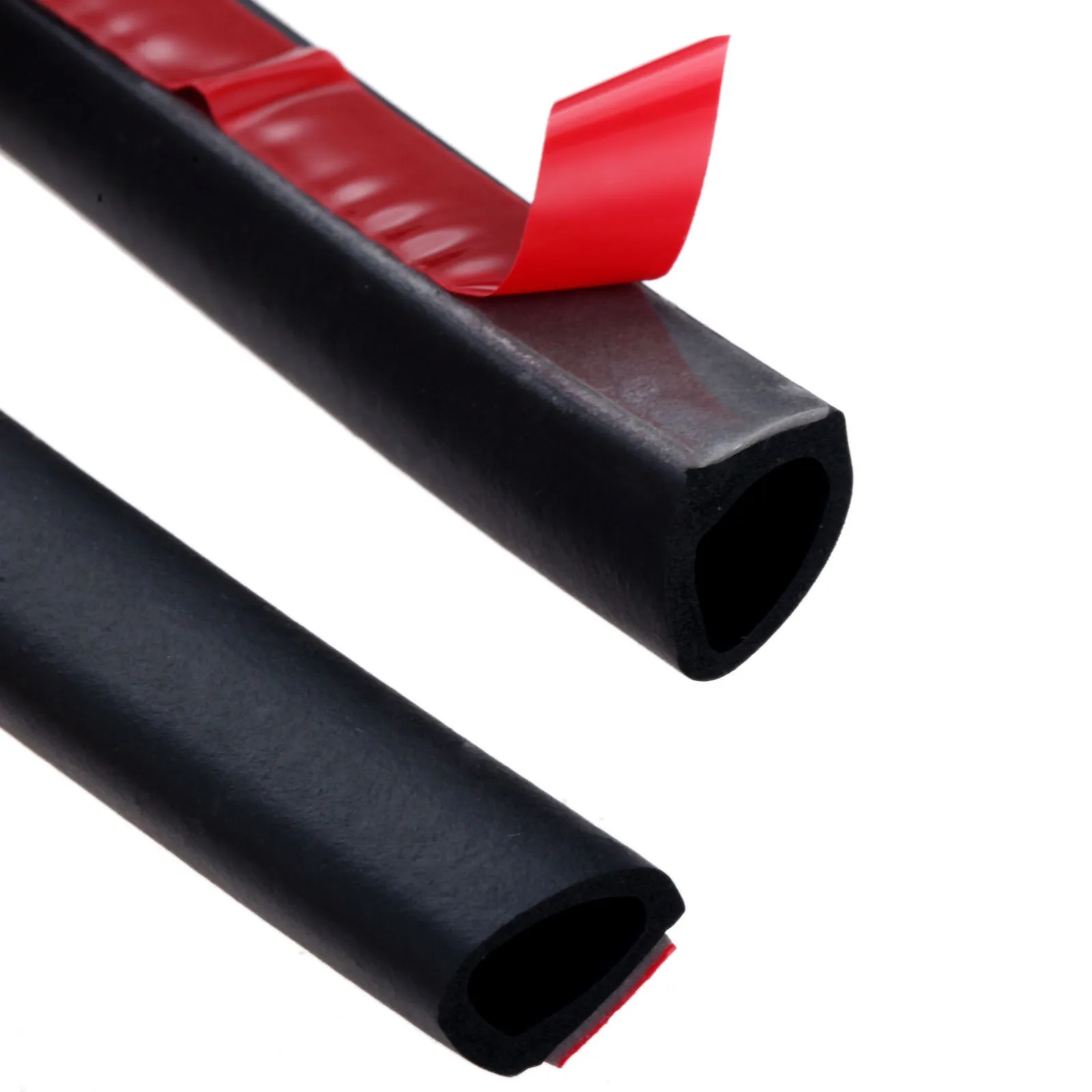 Изогнутый D образный звукоизоляционный пыленепроницаемый резиновый уплотнитель