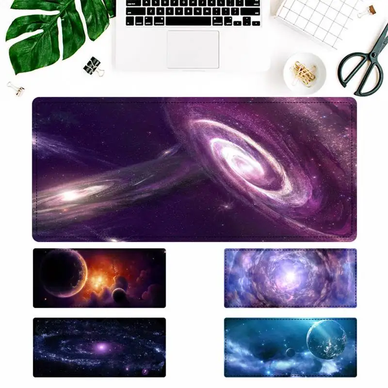 

Big Promotions Cosmic Universe sky Mouse Pad PC Laptop Gamer Mousepad Anime Antislip Mat Keyboard Desk Mat For Overwatch/CS GO