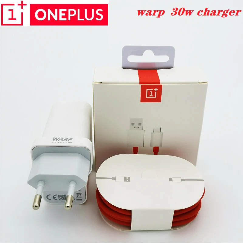Оригинальный адаптер питания для OnePlus 8 pro Warp Charge 30 Вт зарядное устройство с