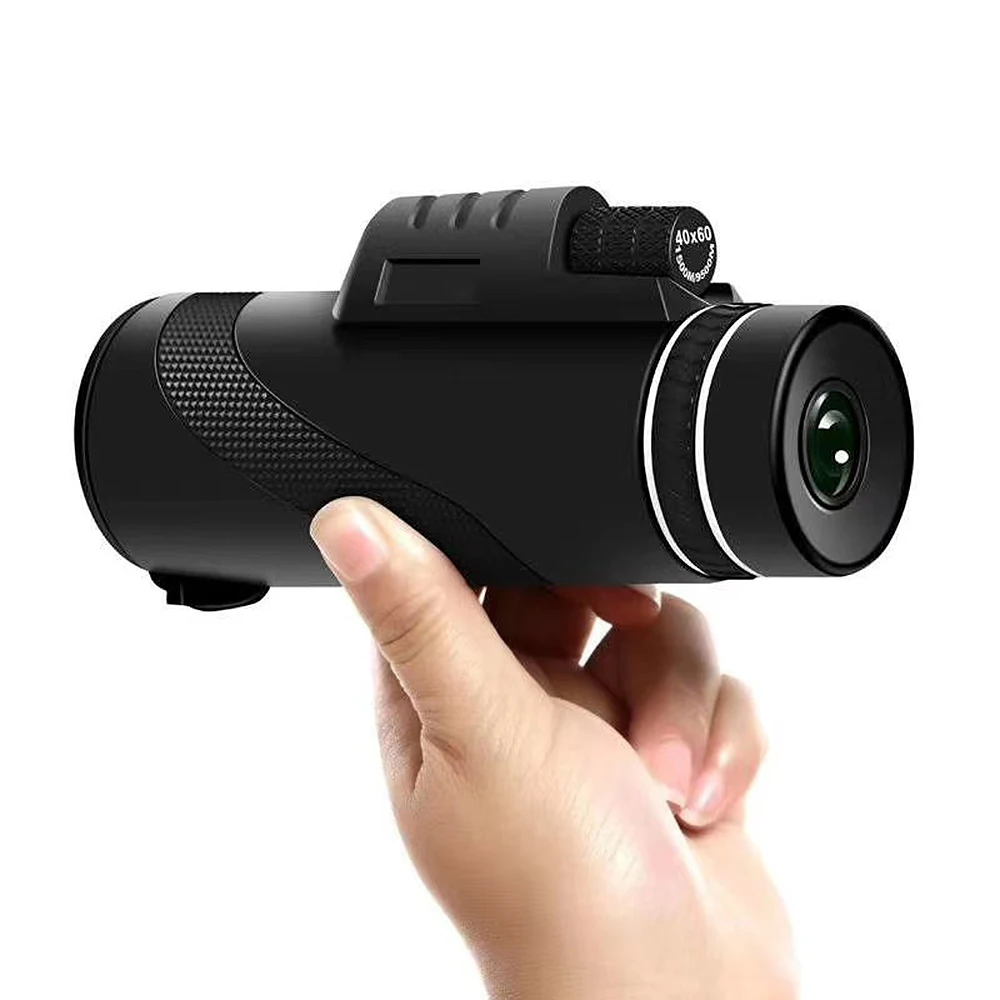 

10X40 High Power Monocular Telescope for Bird Watching with Smartphone Adapter and Tripod for Camping Concert Sports Events
