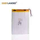 3,7 V 4000MAH 4070100 планшетный аккумулятор с защитной доской для среднего 7-дюймового планшетного ПК