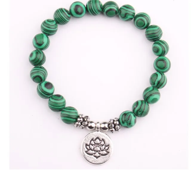 8 мм черный многоцветный агат оникс Чакра Исцеление Рейки Будда Йога браслет