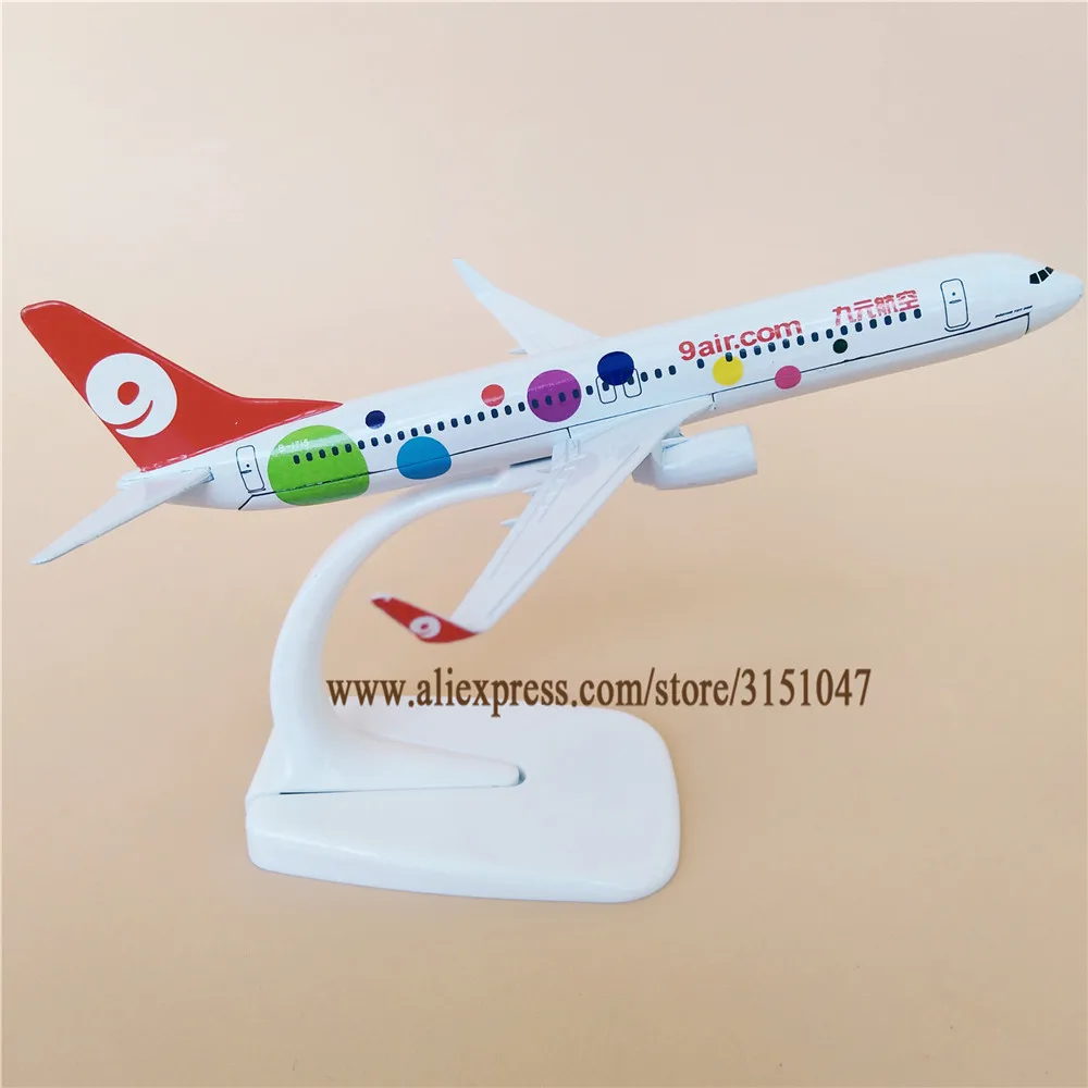16 см 9Air Airlines B737 Boeing 737 Airways металлический сплав модель самолета литье под