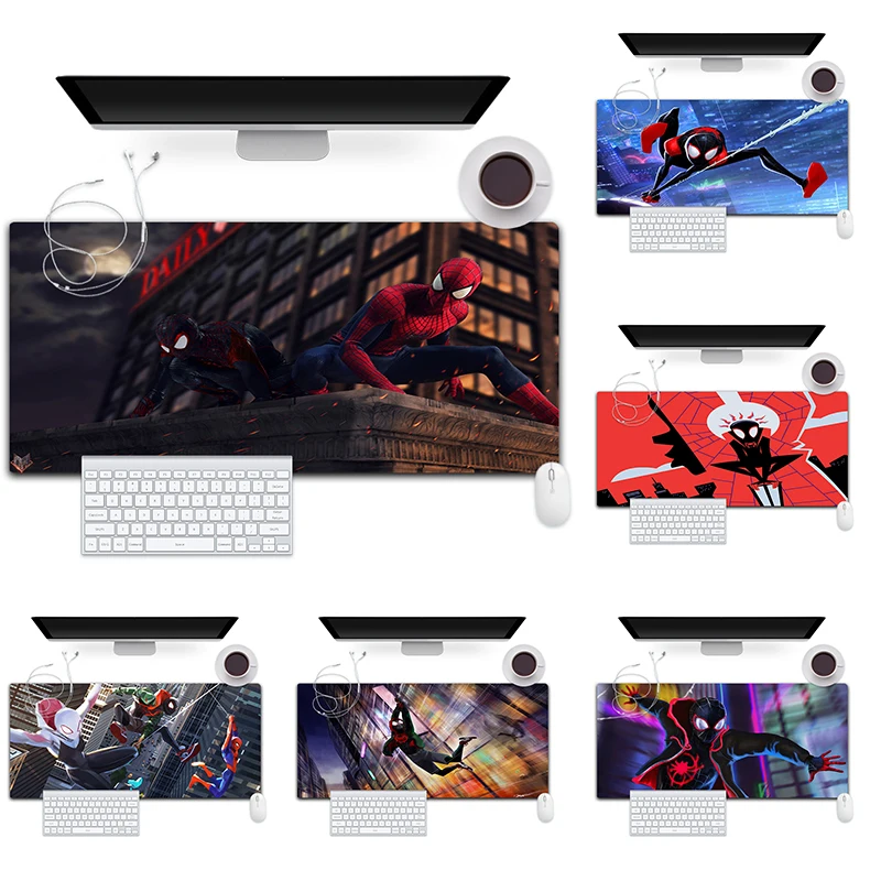 Disney мстители Человек паук Мышь Pad негабаритные компьютерные коврики с рисунками