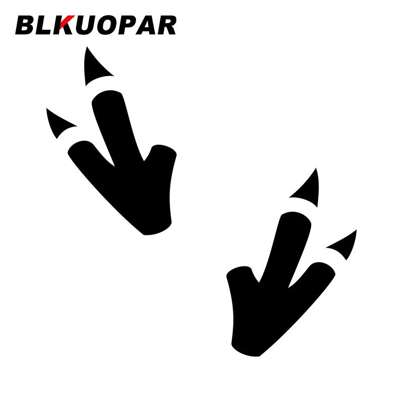 

Автомобильные наклейки BLKUOPAR для Велоцираптора, водонепроницаемые модные наклейки, защита от царапин на двери автомобиля