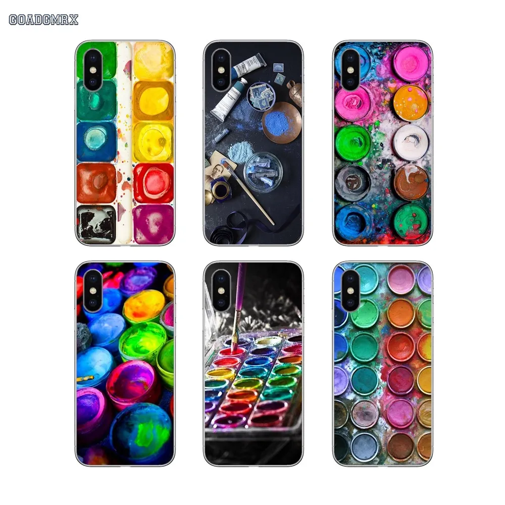 Набор акварельных красок Краски палитра силиконовая оболочка чехол для Xiaomi Redmi