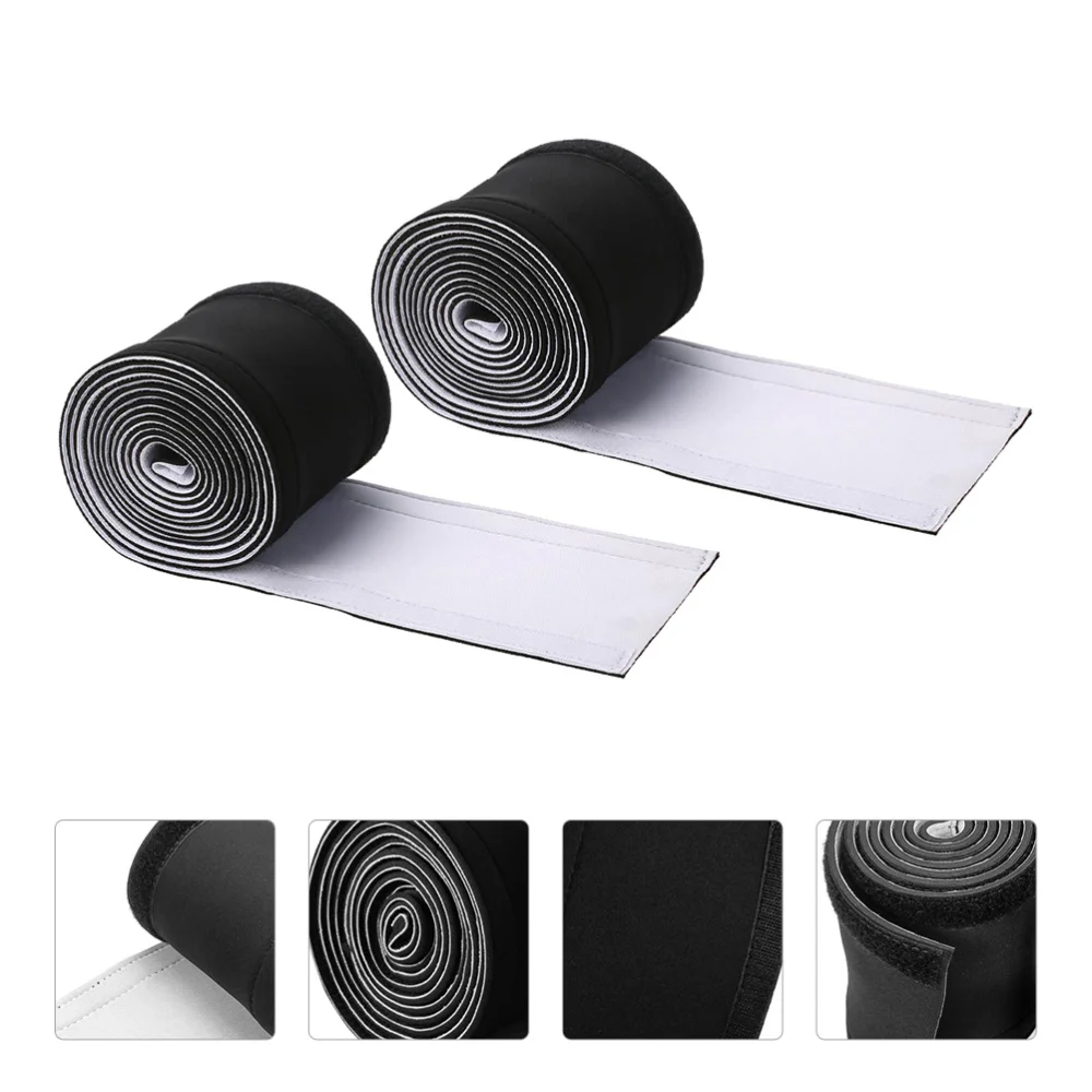 

2pcs Hook and Loop Fastener Cable Wrap Cover Cord Management Organizer