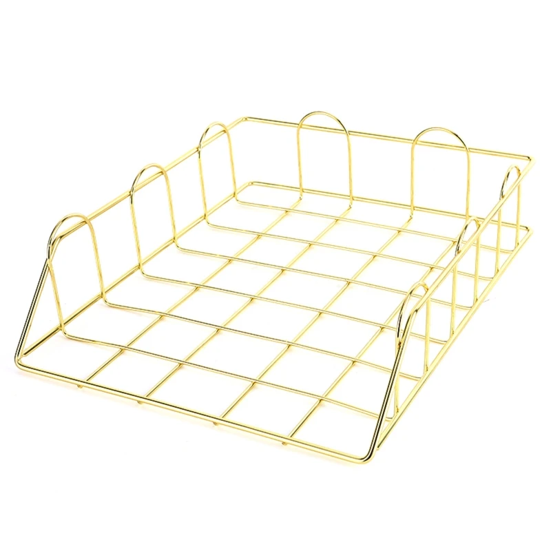 

594F модный Штабелируемый широкоформатный поднос для документов, бумажных писем, для газет Magzines, Офисная папка-держатель для документов A4