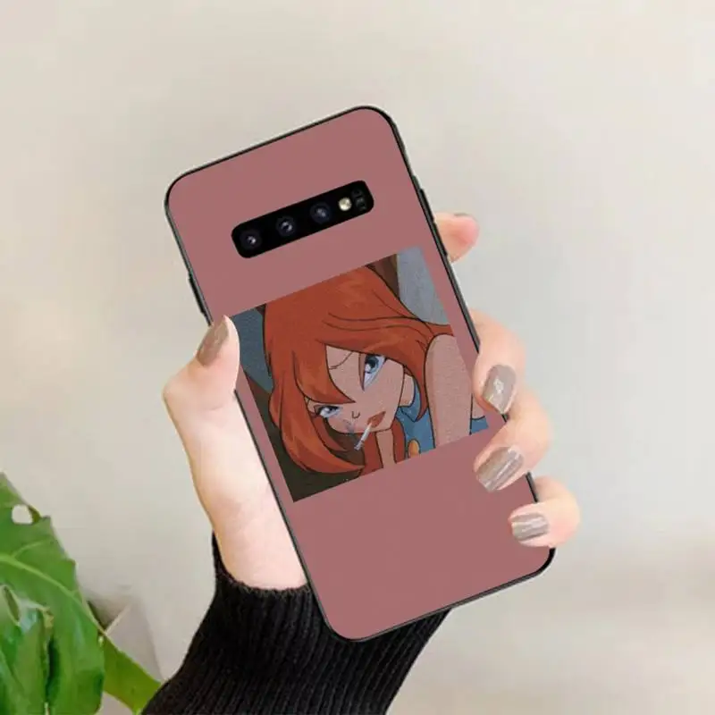 

FHNBLJ Girl Winx Clubs Phone Case for Samsung S 4 6 7 5 8 9 10 20 plus lite edge S10 5G