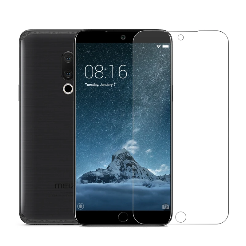 2 шт. закаленное стекло для Meizu 15 Lite 2.5D 0 26 мм|Защитные стёкла и плёнки телефонов| |