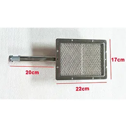 22x17cmx20cm 22*17 барбекю инфракрасная керамическая горелка Нержавеющая Сталь Керамическая s газовая горелка алюминиевая пластина инфракрасная горелка с насадкой - Цвет: 22x17cmx20cm