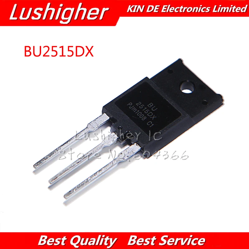 5pcs BU2515 TO-3P BU2515DX TO-3PF 2515DX новый оригинальный | Электронные компоненты и