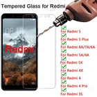 Закаленное стекло для Xiaomi Redmi 5 Plus3S4 Pro4X5X, защитное Переднее стекло для Redmi 8A, 7A, 6A, 5A, 4A, 9H, 2 шт.