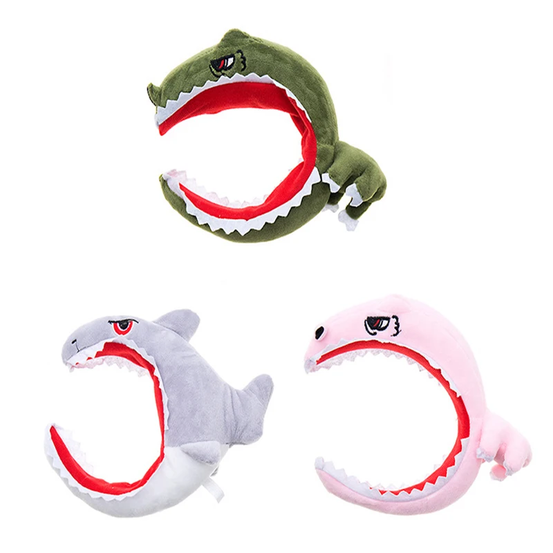 

Korean Accessories Animal Shark Dinosaur Headband Rabbit Carrot Face Wash Hair Bands Hair Set Decor For Bezel Accessory Gift