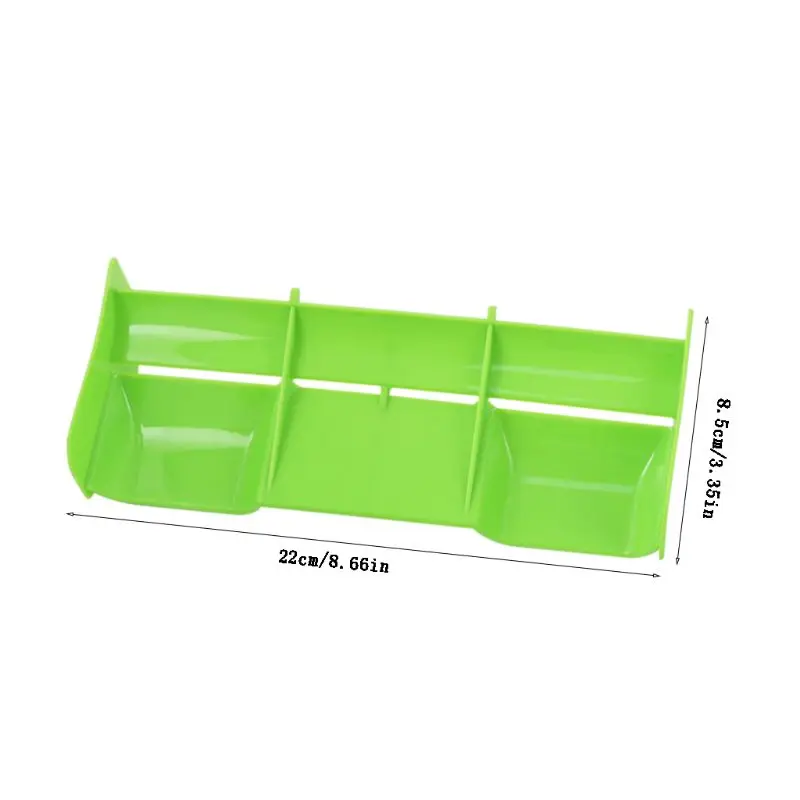 

RC Car Plastic Tail Wing for 1/8 Nitro Electric Powered Off Road Buggy Truck