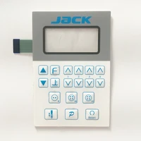 jack zhongbang brand control box operation panel sheet board membrane keypad switch paper sticker industrial sewing machine part