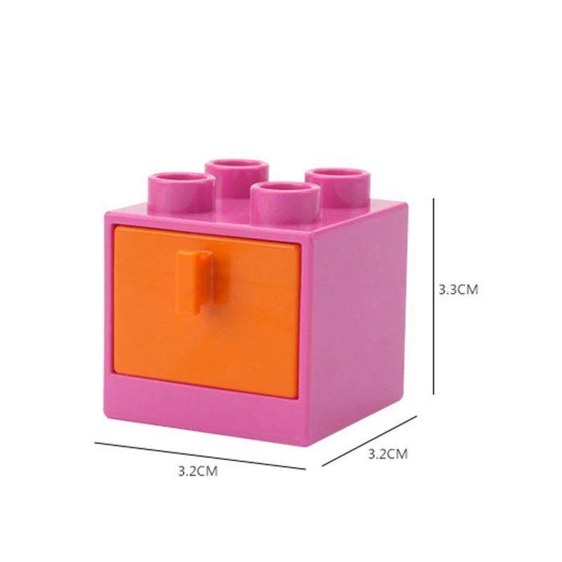 Duplo Набор строительных блоков большого размера аксессуары чаша для кровати