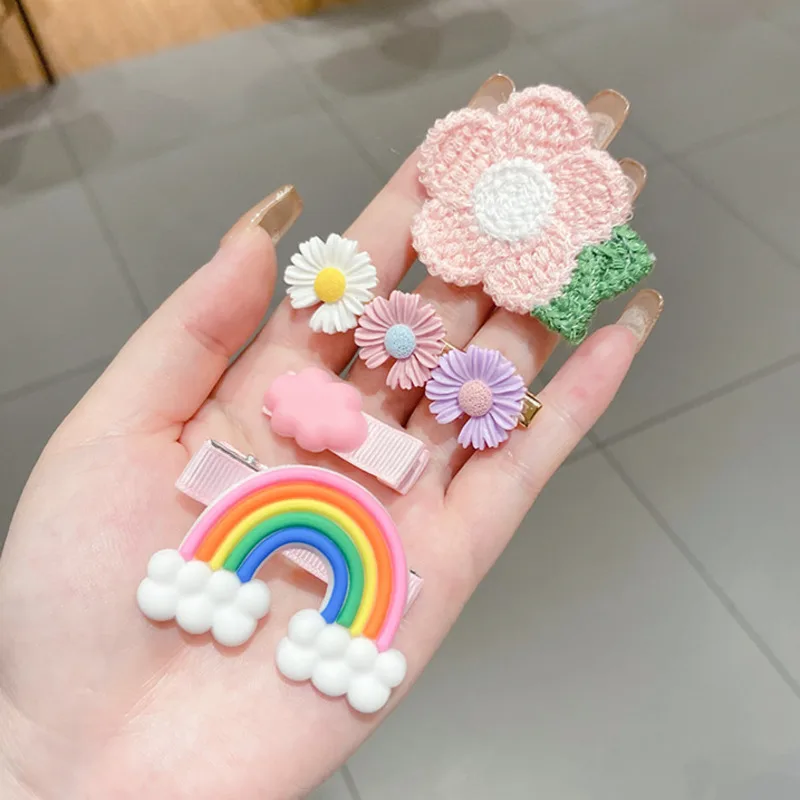 

14/44 Pcs/ Sets Hairpin Net Red 2021 New Side Hairpin Summer Clip Headdress Female Clip Hair Accessories For Women 2021