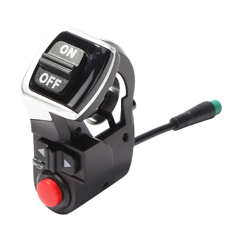 

2022 New Electric Scooter Handlebar Switch E-scooter Turn Signals On/Off Button Light Switches Compatible with Kugoo M4 Parts