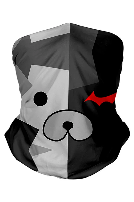 Аниме Обложка для лица Балаклава Шарф Шея виганронпа Женская наружная