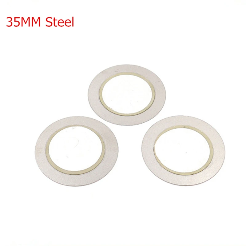 10 шт./лот 35 мм стальной пьезоэлектрический зуммер Керамический Зуммер диаметром