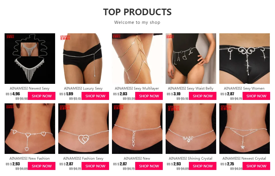 AINAMEISI Роскошная пикантная обувь с украшением в виде кристаллов живота, талии цепи для Для женщин цвета: золотистый, серебристый 3 рядами Стразы, сверкающие вечерние танцор, ювелирное изделие для тела