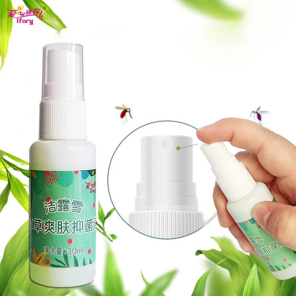 Ifory30ML натуральный растительный комаров патч анти-зуд спрей Открытый путешествия