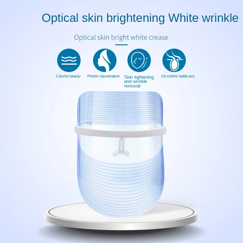 

Photon Quantum Sr Beautification Tool Mask Facial Beauty Instrument Protective Mask Three-Color Color Light Beauty Apparatus