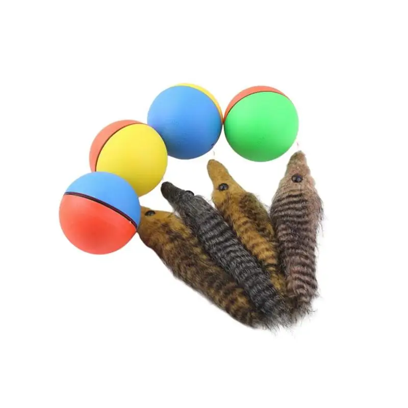 Pet игрушки для собак и кошек Электрический бобра игрушка Горностай скользящий