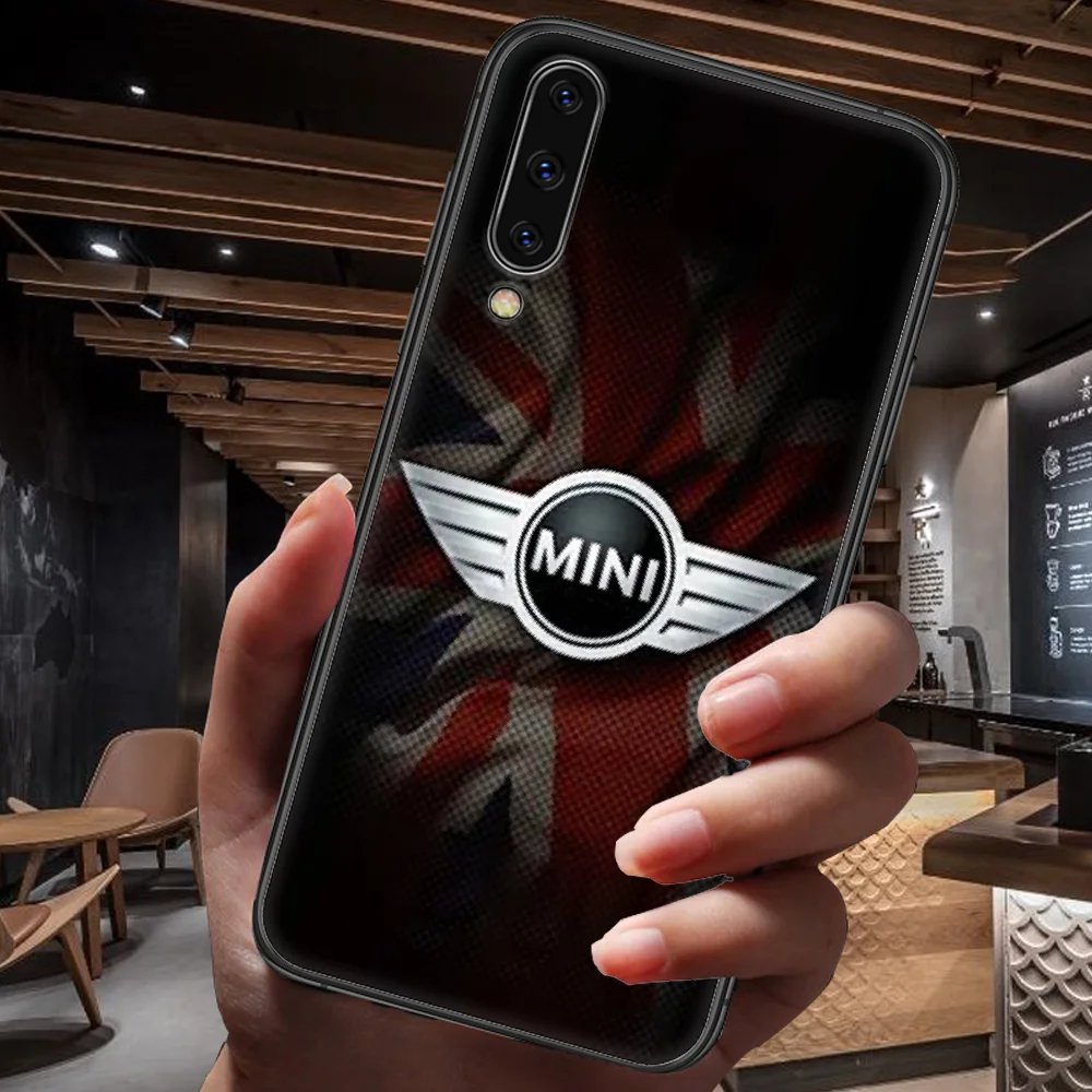 

Mini Cooper Phone Case For Samsung Galaxy A 3 5 7 8 10 20 20E 21S 30 30S 40 50 51 70 71 black Waterproof Fashion Shell Luxury