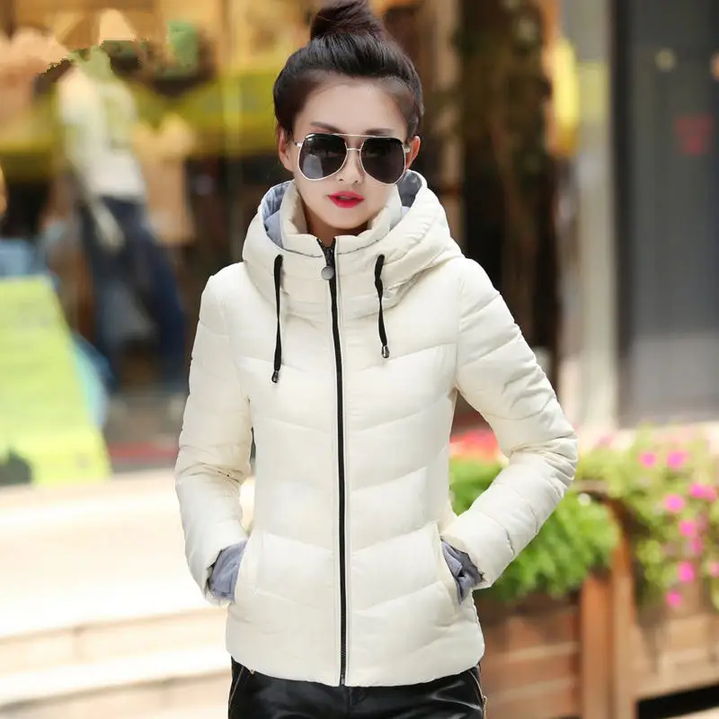 Женская зимняя куртка теплая хлопковая парка с капюшоном большие размеры MZ709 |