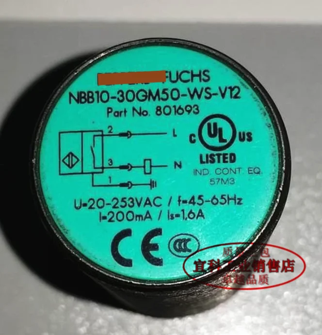 NBB10-30GM50-WS-V12 датчик приближения, гарантия 1 год