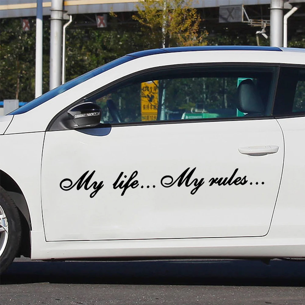 

Quote Decal My life Car Stickers and Decals Auto Sticker KK15*7cm