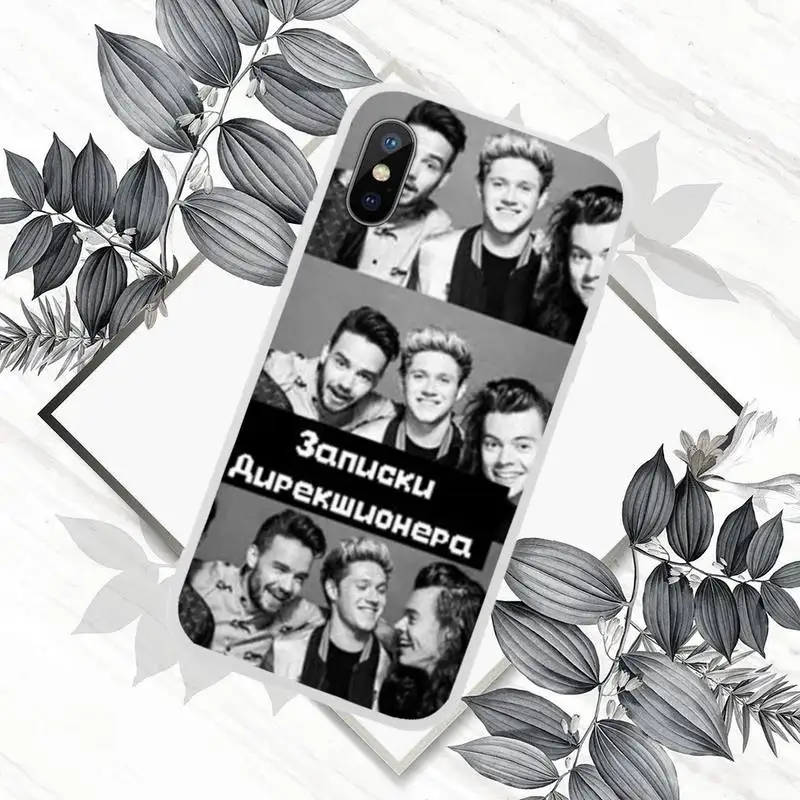 

One Direction Louis Tomlinson Luxury Phone Case White Candy Color for iPhone 11 12 mini pro XS MAX 8 7 6 6S Plus X SE 2020 XR