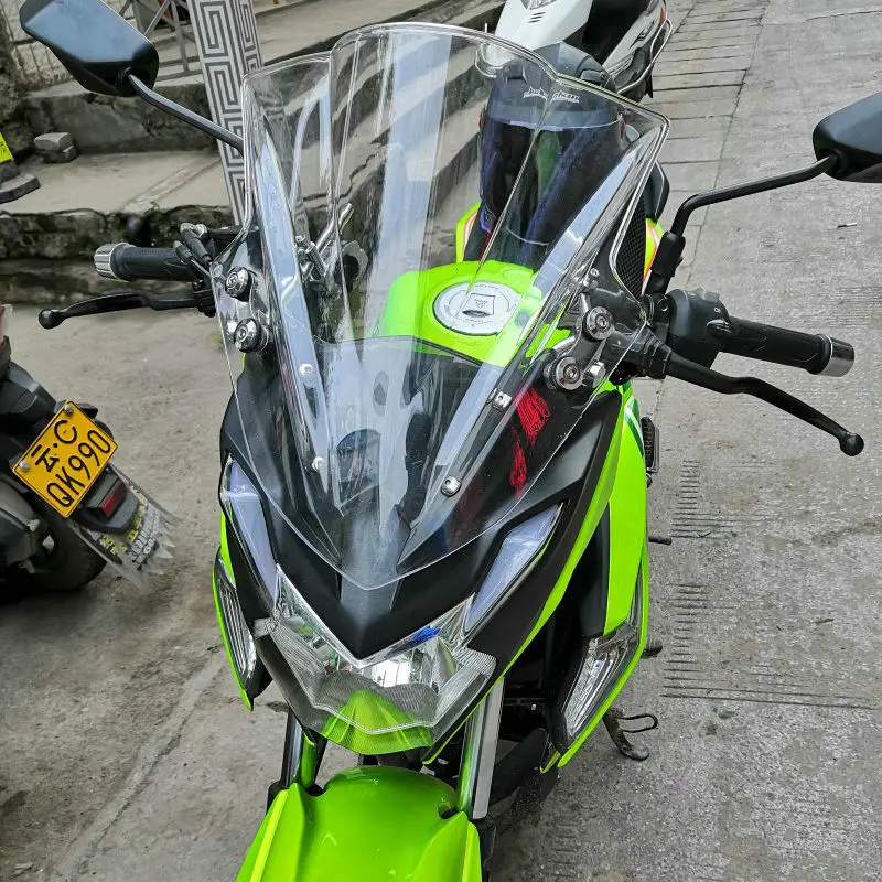 Ветровой экран для Kawasaki Z1000 Z900 Z800 Z750 Z650 Z 1000 900 800 750 650 кронштейн на лобовое стекло 7/8